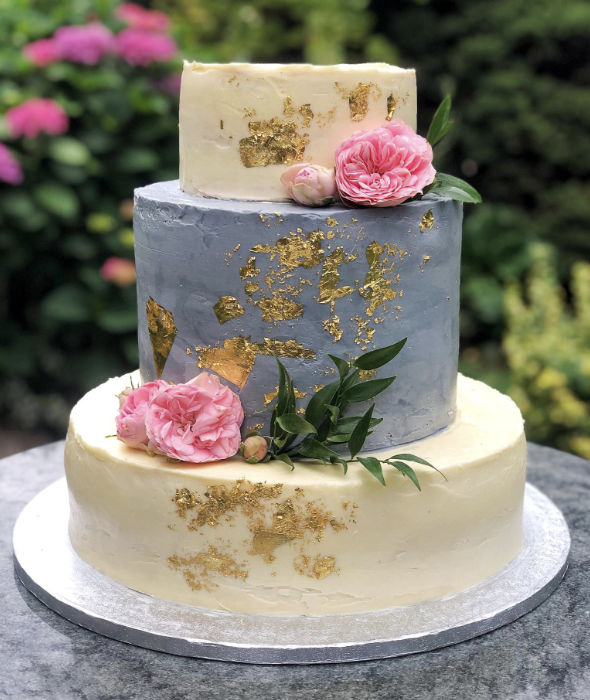 tort weselny kraków dekoracja krem maślany-4