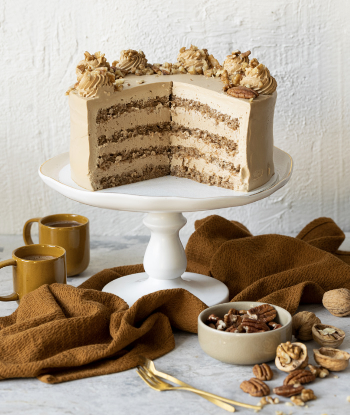 tort weselny kraków orzechowy