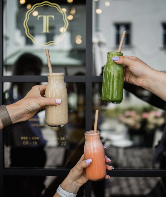 Kawiarnia Kraków Tartelette koktajle