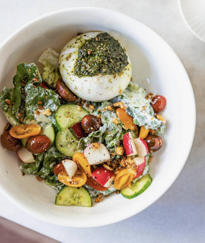 kawiarnia Kraków Tartelette sałatki-4