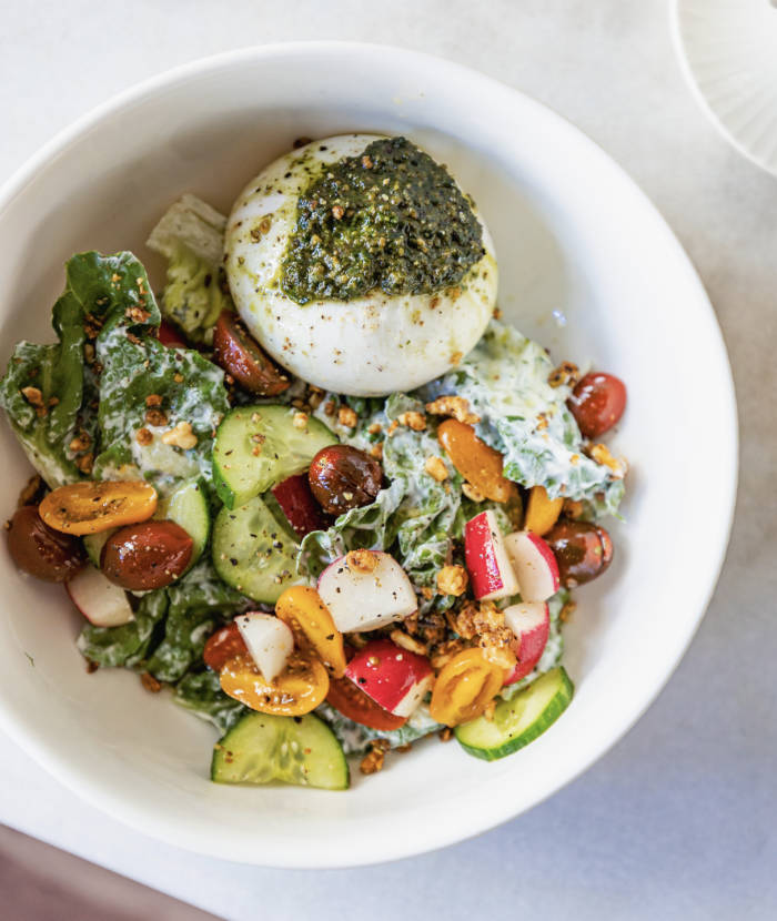 kawiarnia Kraków Tartelette sałatki-2